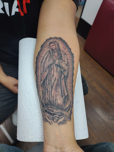 Explore matching tattoo ideas for brothers, creative tattoo ideas in Lubbock, available at Sinners & Saints Art Company