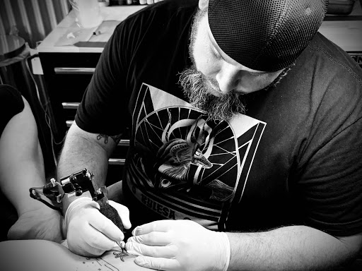 Explore lifeline tattoo ideas, creative tattoo ideas in Denison, available at Crossroads Tattoo Studio