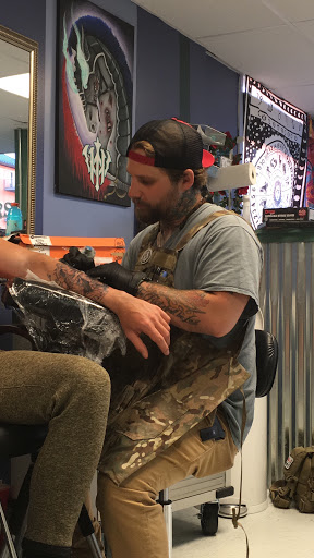 Explore lilo tattoo ideas, creative tattoo ideas in Kent, available at War Horse Ink