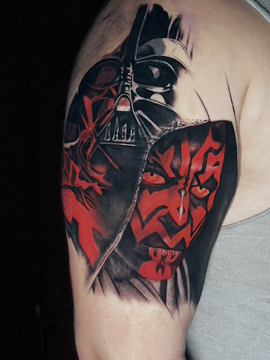 Explore the joker tattoo ideas, creative tattoo ideas in Steubenville, available at Garloch Tattooing