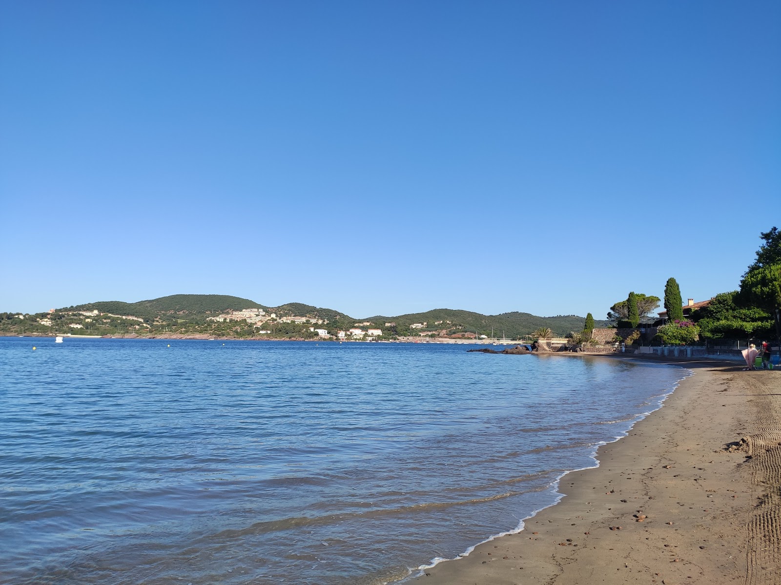 Foto de Plage de La Baumette área de comodidades