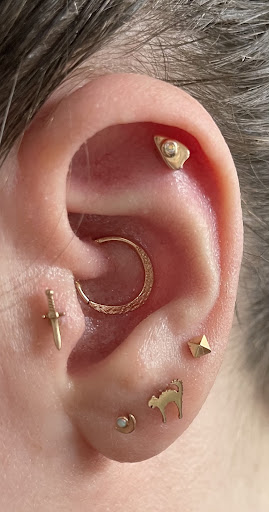 Explore bestfriend tattoos ideas, creative tattoo ideas in Chicago, available at Fundamental Body Piercing