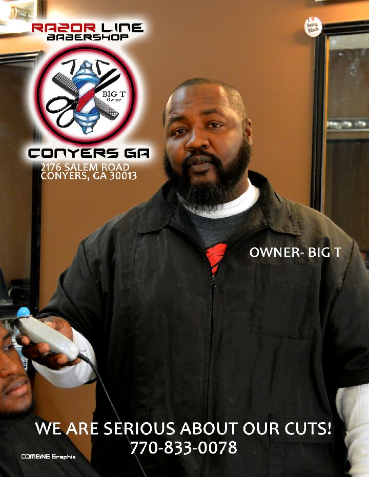Razor Line Barber Shop Conyers, GA 30013 Services, Reviews, Hours