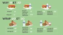 Menu / carte de The Way à Toulouse