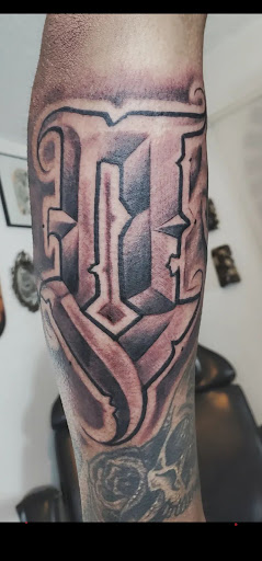 Explore hip hop tattoo ideas, creative tattoo ideas in Riverside, available at Darkstar Tattoo CA