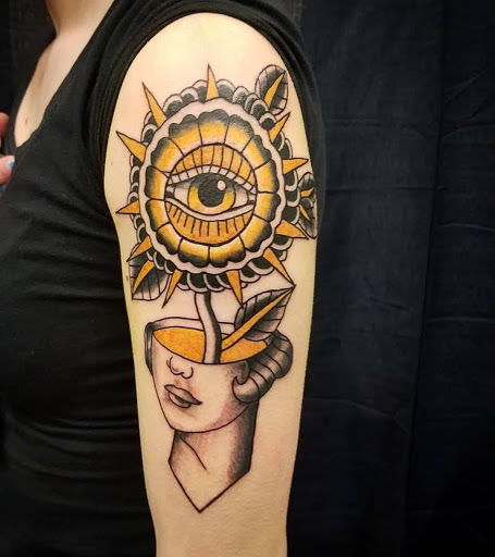 Explore casper tattoo ideas, creative tattoo ideas in Roanoke, available at Saint Cecilias Art Studio
