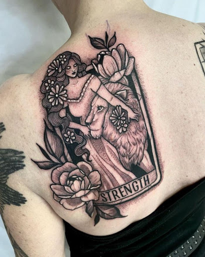 Find god tattoo ideas for your next unique tattoo in Woodstock at Lost Lagoon Tattoo