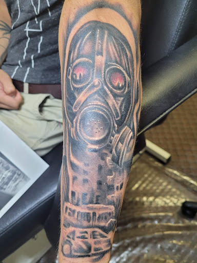 Explore heart nipple tattoo ideas, creative tattoo ideas in Angola, available at Hoodlum Ink