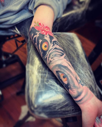 Explore tattoo sleeve ideas women, creative tattoo ideas in Williamsport, available at Moa Tattoos