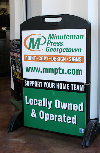 Commercial Printer «Minuteman Press Georgetown», reviews and photos, 1904 S Austin Ave, Georgetown, TX 78626, USA