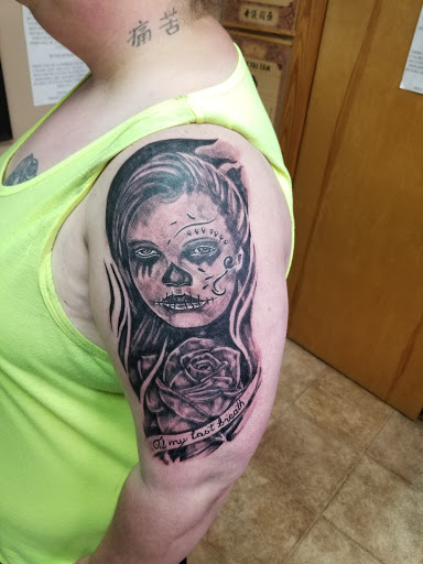 Explore collarbone tattoo ideas for guys, creative tattoo ideas in Conway, available at Primal Urge Tattoos