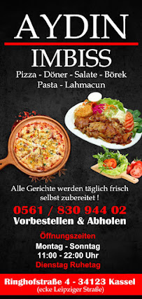 Aydin Imbiss à Kassel menu