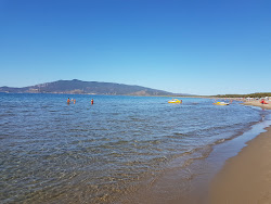 Fotografie cu Lido Al Cartello Beach cu o linie de coastă dreaptă
