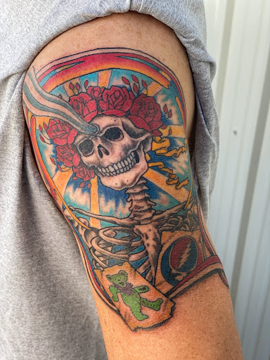 Explore good chest tattoo ideas, creative tattoo ideas in Oklahoma City, available at Black Magic Tattoo