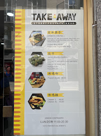 TAKE AWAY street food à Turin carte