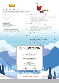 Menu / carte de Restaurant BC7 à Les Deux Alpes