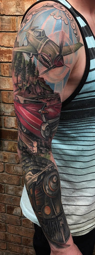 Explore simple bat tattoo ideas, creative tattoo ideas in Spokane, available at Anchored Art Tattoo