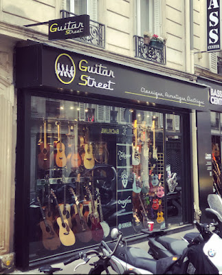 Guitar Street à Paris