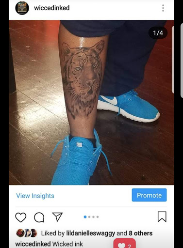 Explore sticker tattoo ideas, creative tattoo ideas in Texarkana, available at Illusions Mafia Ink Tattoo Studio