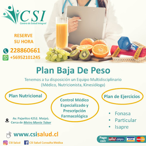 Opiniones de Centro Medico y Dental CSI Salud en Maipú - Médico
