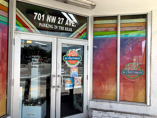 Art Supply Store «Artist & Craftsman Supply Miami», reviews and photos, 701 NW 27th Ave, Miami, FL 33125, USA