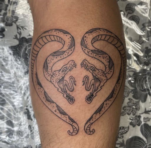 Explore black bear tattoo ideas, creative tattoo ideas in Montclair, available at Esperanza Ink Tattoos