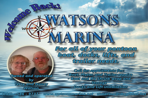 Watsons Marina in Curtis, Michigan