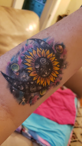 Explore 2x2 tattoo ideas for females, creative tattoo ideas in Springfield, available at Barking Dog Tattoo