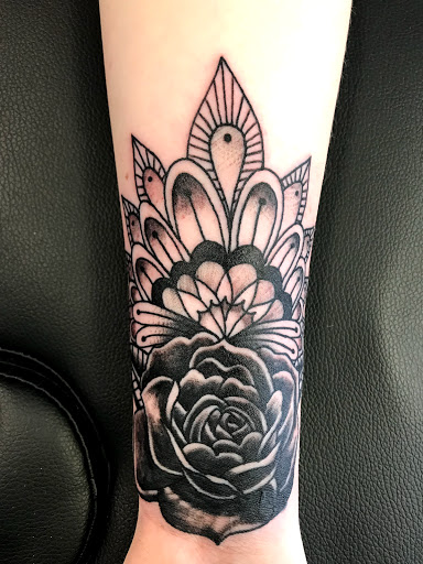 Explore hand tattoo drawing ideas, creative tattoo ideas in Muncie, available at The Tattoo Studio