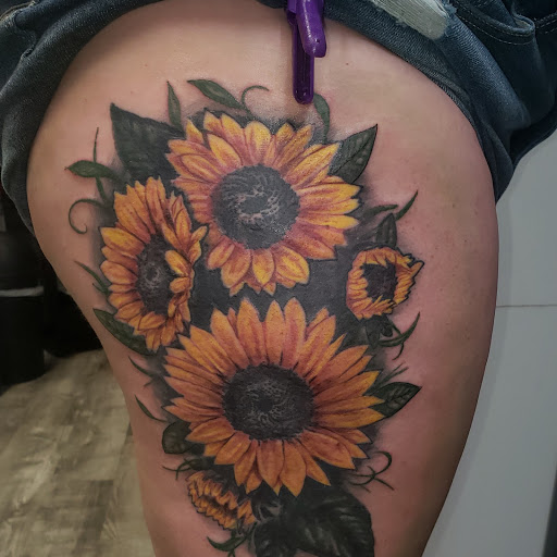 Explore airborne tattoo ideas, creative tattoo ideas in Linn Creek, available at Hillard Skillard Tattoos, LLC.
