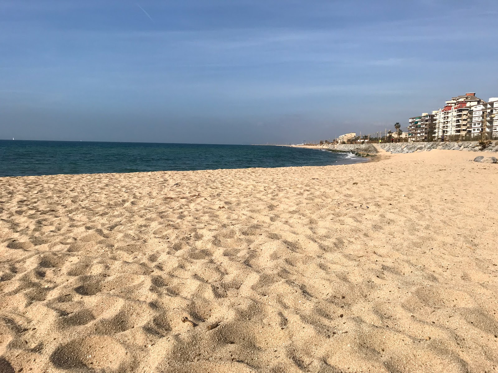Photo de Platja de Ponent avec un niveau de propreté de très propre