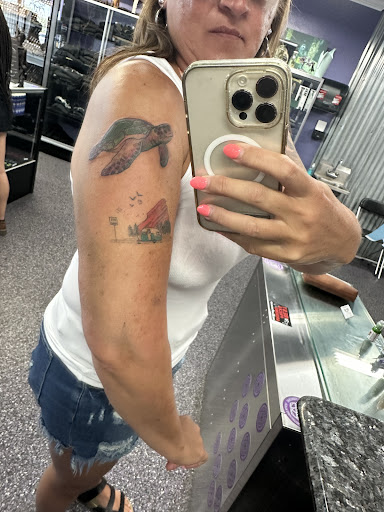 Explore small tattoo ideas behind the ear, creative tattoo ideas in Sarasota, available at Z-Edge Tattoo and Body Piercing North Shop