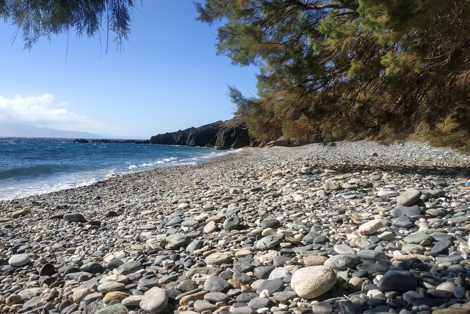 Foto av Lichnaftia beach med turkos rent vatten yta