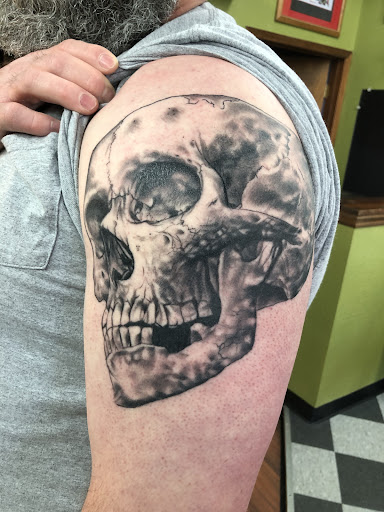 Explore science tattoo ideas, creative tattoo ideas in Sioux City, available at 712 Tattoo