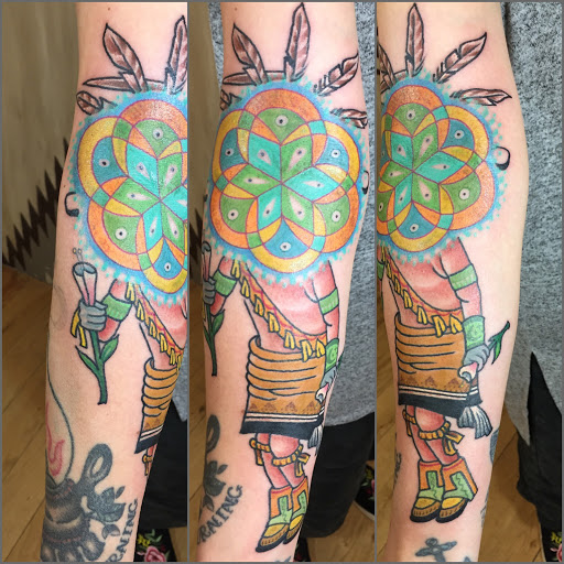 Explore poison ivy tattoo ideas, creative tattoo ideas in Taos, available at Magical Tattoo
