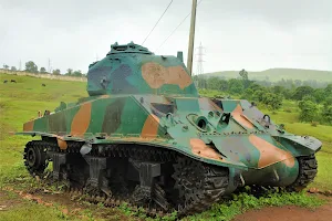 Isolated Army War Tank image