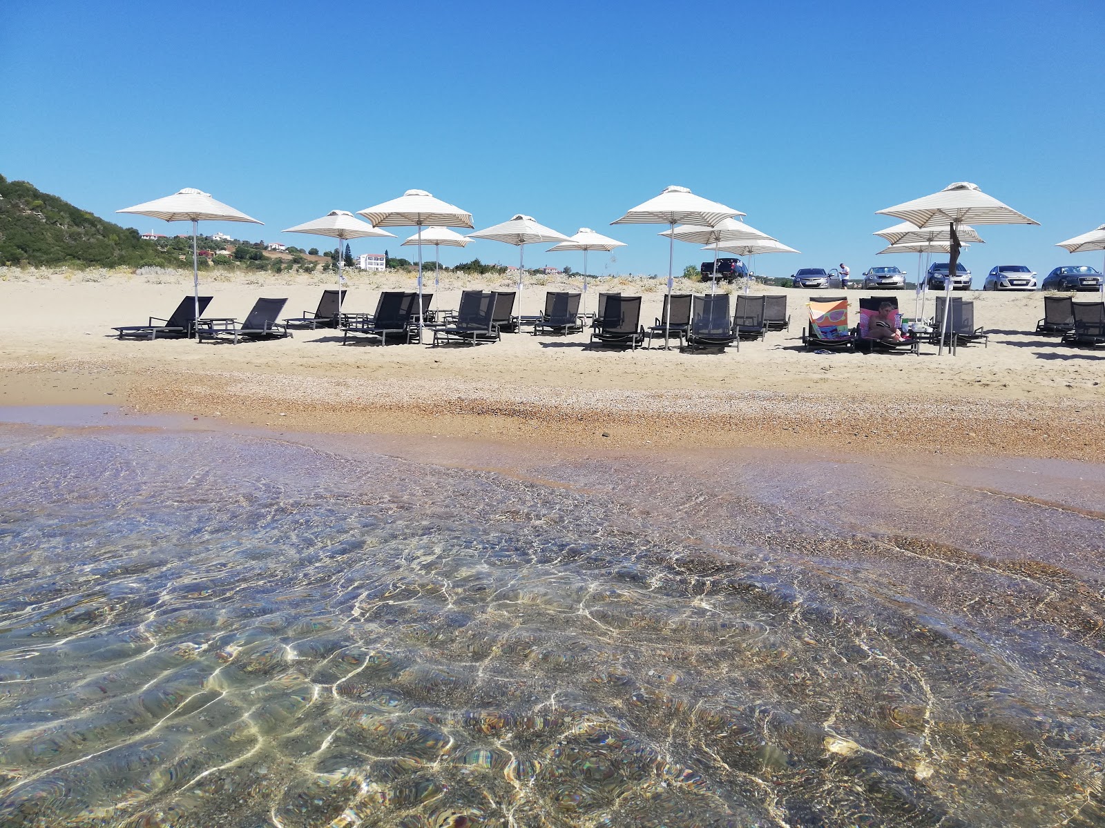 Foto von Paralia Mavrovouni befindet sich in natürlicher umgebung