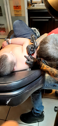 Explore cute bee tattoo ideas, creative tattoo ideas in Brunswick, available at Street Life Tattoos