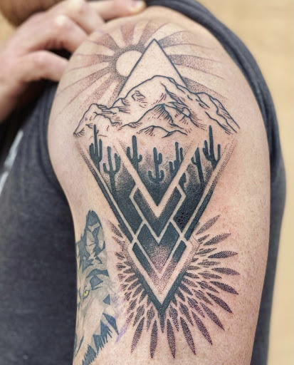 Explore calf tattoo ideas for women, creative tattoo ideas in Carefree, available at Lucid Arts - Design & Tattoo