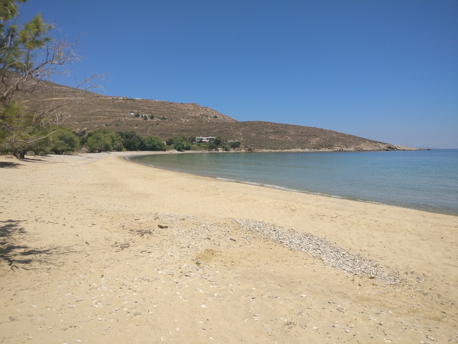 Photo of Ag. Ioannis beach with spacious multi bays