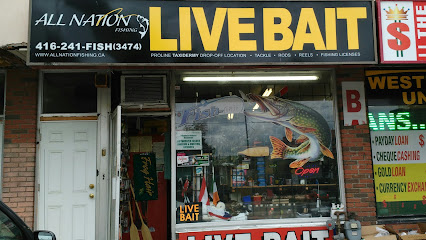 All Nation Fishing Shop - Live Bait & Fishing Tackle Toronto