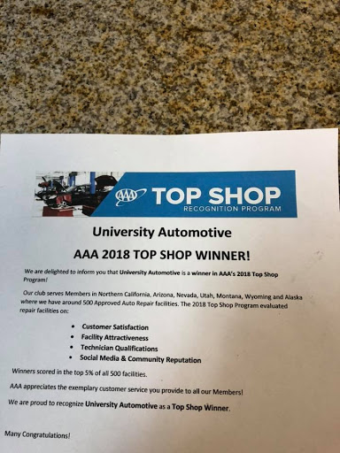 Auto Repair Shop «University Automotive», reviews and photos, 2111 Northrop Ave, Sacramento, CA 95825, USA