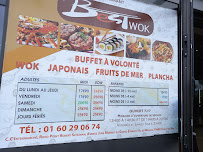 Restaurant chinois Best Wok - Restaurant à volonté à Roissy-en-Brie (la carte)