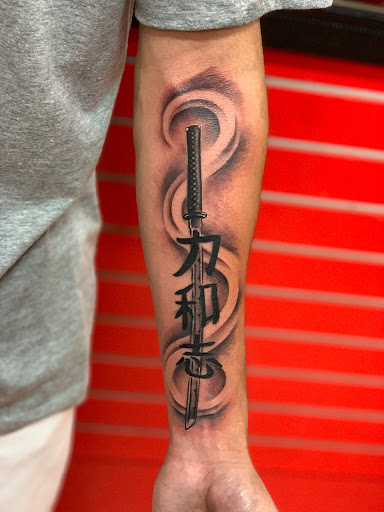 Explore ice hockey tattoo ideas, creative tattoo ideas in El Paso, available at Estilo Firme Tattoo Co.