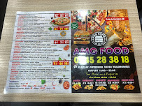 Menu / carte de AMG FOOD à Villemomble