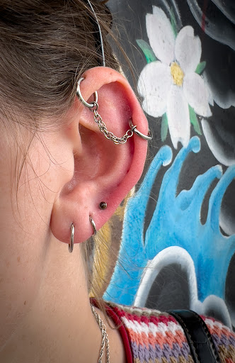 Explore barb wire tattoo ideas, creative tattoo ideas in Terre Haute, available at Piercings by Brett Rice - godpiercethequeen