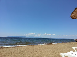 Photo de Cumhuriyet beach avec rivage droit, long