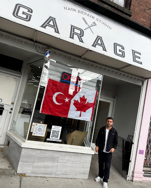 Garage hair repair studio