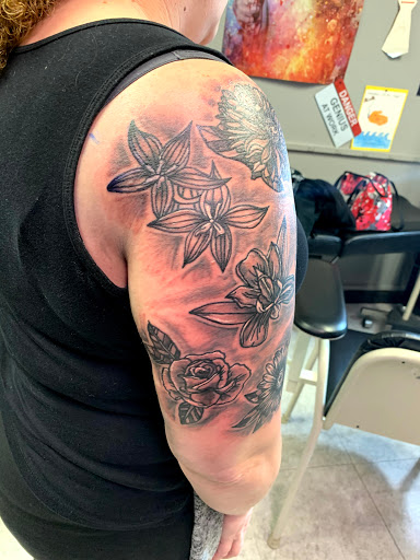 Explore small ocean tattoo ideas, creative tattoo ideas in Hudson Falls, available at ALTERED ADDICTION TATTOOS