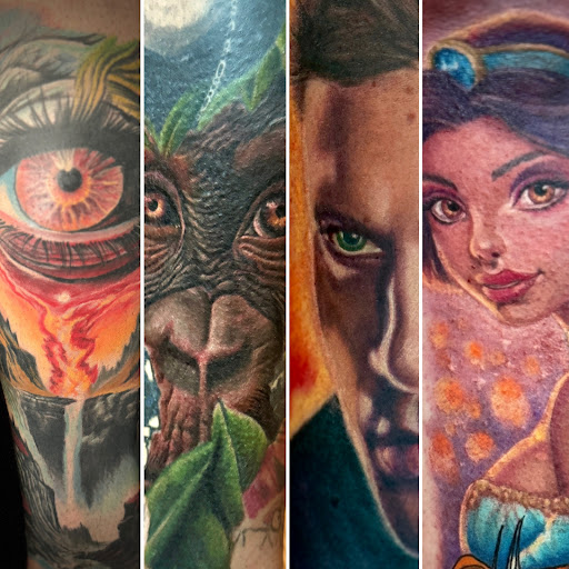 Explore boss tattoo ideas, creative tattoo ideas in Wheeling, available at SPFX Tattoo